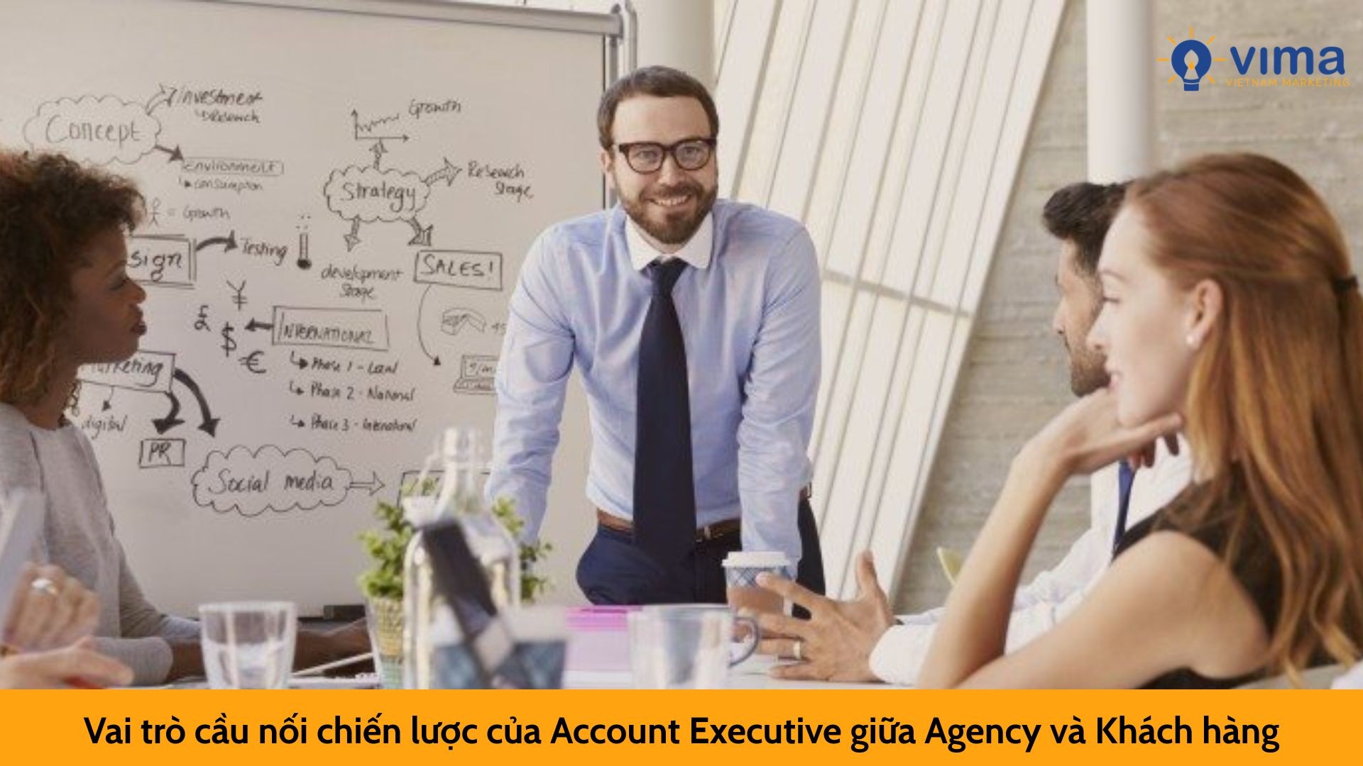 Vai trò cầu nối chiến lược của Account Executive giữa Agency và Khách hàng